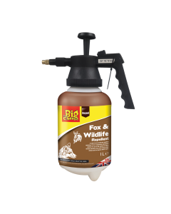 The Big Cheese Fox & Wildlife Repellent – 1L Pressure Sprayer, Ready-to-use, Humane Fox and Wildlife Deterrent 