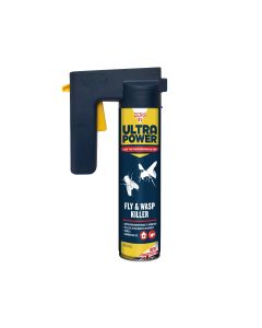 Zero In Ultra Power Fly & Wasp Killer 600ml Trigger Aerosol - High Strength