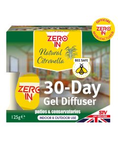 Zero In 30-Day Gel Diffuser. Natural Citronella