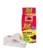 The Big Cheese Pet Safe Quick Click Mouse Trap - Ready Baited Powerful Trap