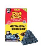 STV213 The Big Cheese All-Weather Block Bait² - 30x10g - Quick Acting Rat & Mouse Bait,STV213 The Big Cheese All-Weather Block Bait² - 30x10g - Quick Acting Rat & Mouse Bait