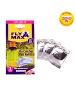 Zero In Fly Catcher Bait Refill - 3 Sachets, Super Effective Refill for STV336
