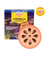 STV420 Zero In Citronella Burner & 6 Coils - Discreet & Decorative Terracotta Burner,STV420 Zero In Citronella Burner & 6 Coils - Discreet & Decorative Terracotta Burner