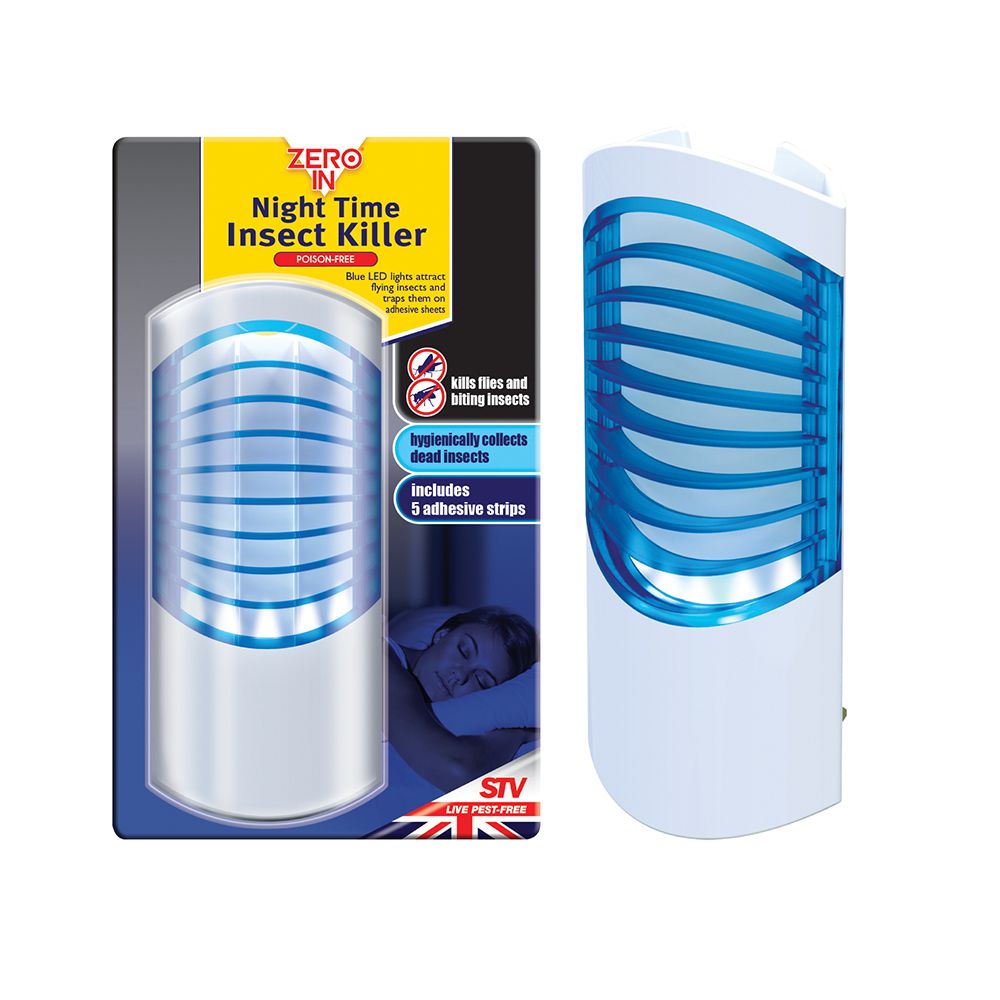 Zero In Night Time Insect Killer,  Effective Control of Flies, Moths and Midges