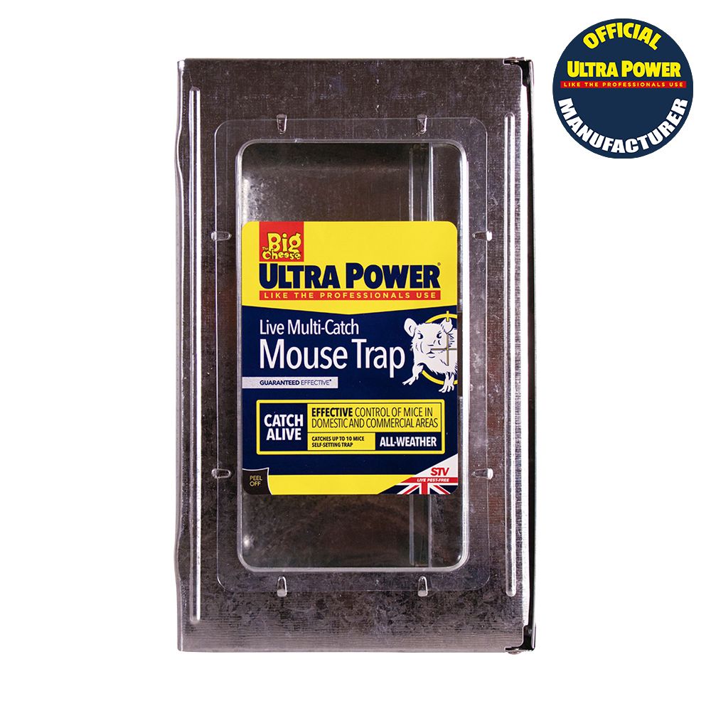 STV177 The Big Cheese Ultra Power Live Multi-Catch Mouse Trap - Humane Rodent Control,STV177 The Big Cheese Ultra Power Live Multi-Catch Mouse Trap - Humane Rodent Control