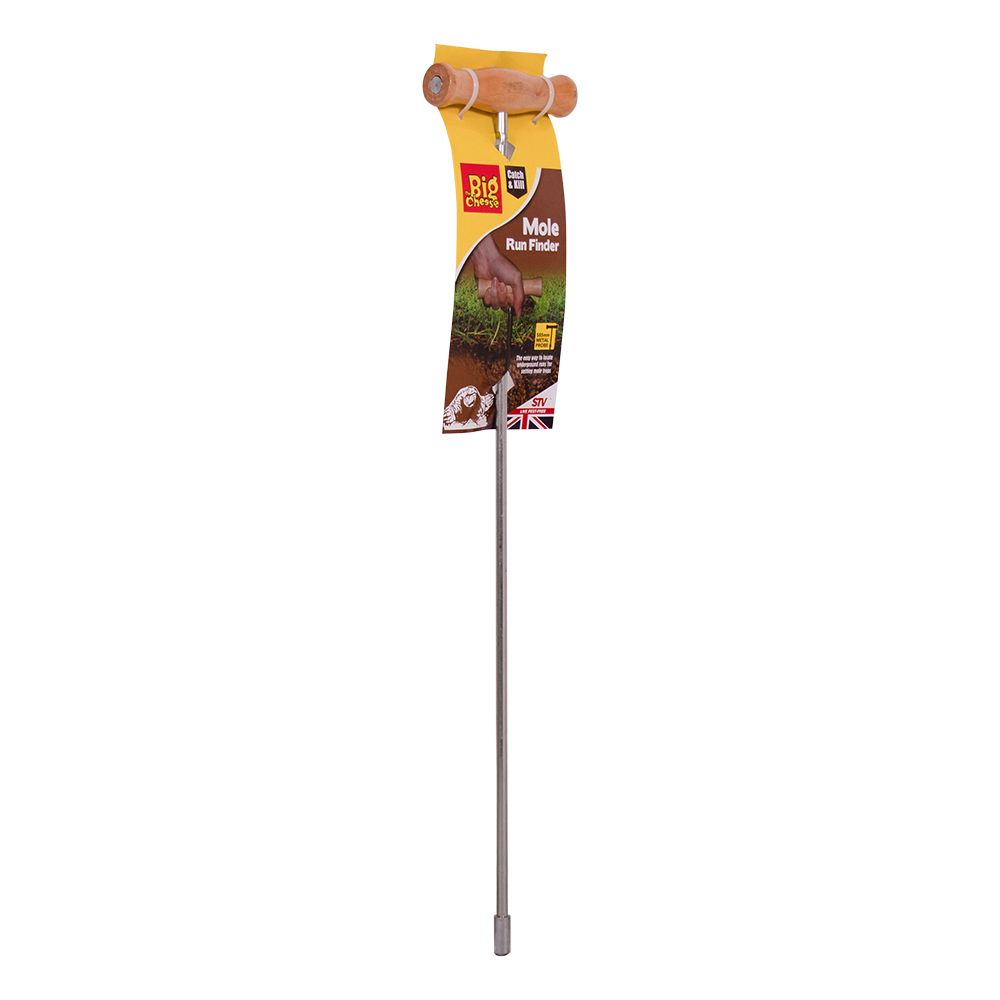 STV314 The Big Cheese Mole Run Finder - Metal Probe to Locate Mole Runs