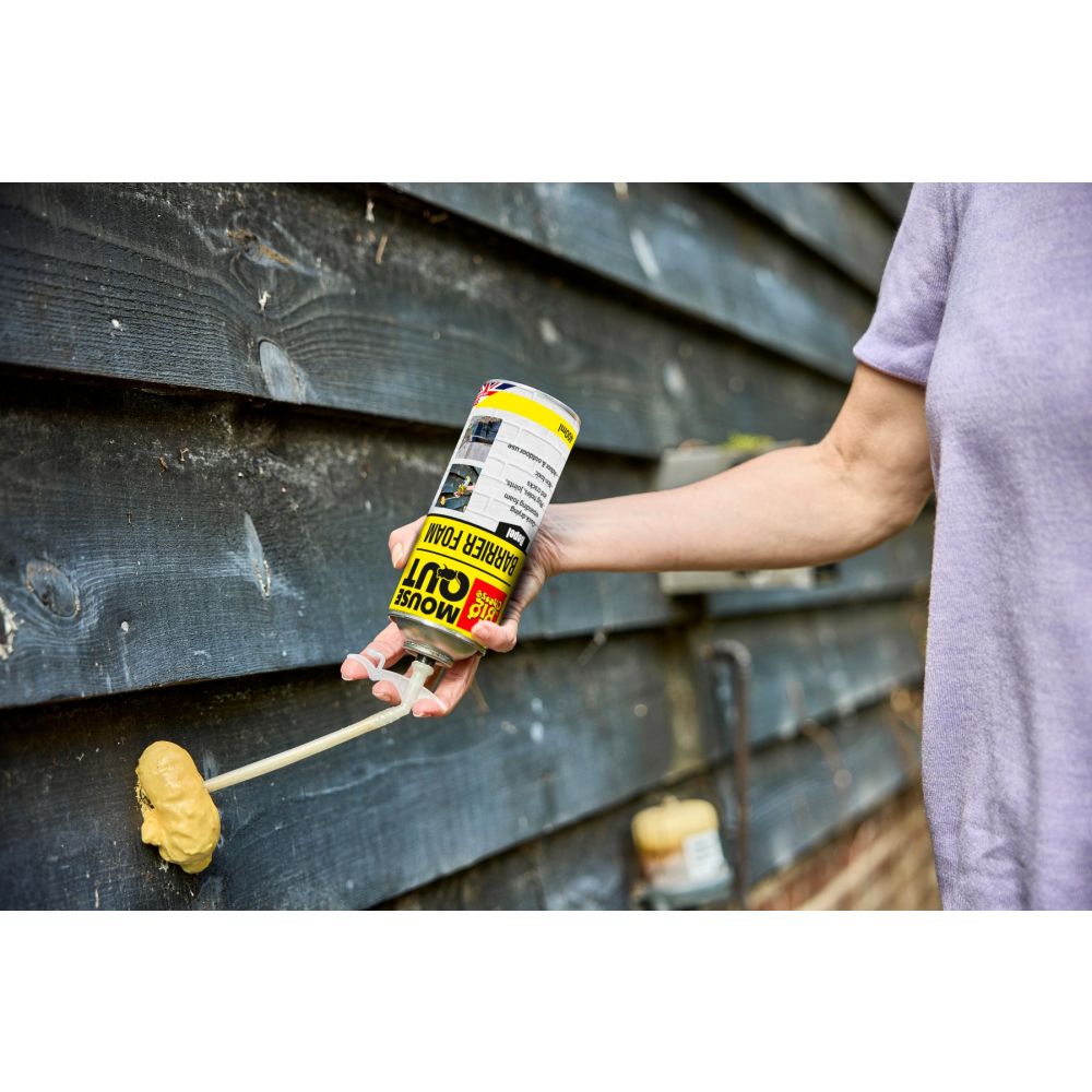 The Big Cheese Mouse Out Barrier Foam - 400ml, Non-toxic, child