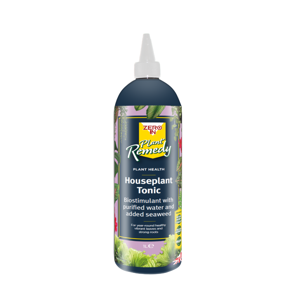 Zero In Plant Remedy Houseplant Tonic - 1L, Natural, Non-toxic, Protection Against Houseplant Insects 