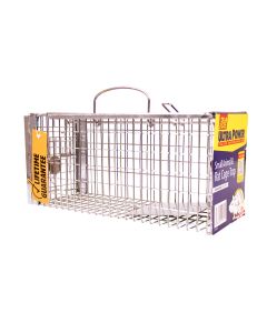 The Big Cheese Rat Cage Trap - Humane, Live-Catch Trap for Home & Garden