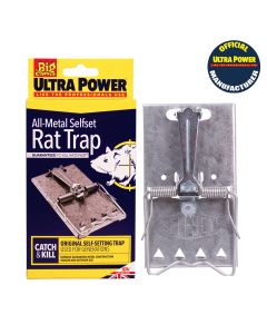 STV169 The Big Cheese Ultra Power All-Metal Selfset Rat Trap - Reusable & Effective,STV169 The Big Cheese Ultra Power All-Metal Selfset Rat Trap - Reusable & Effective