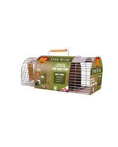 The Big Cheese Free to Go® Multi-Catch Rat Cage Trap, Humane and Ready-Baited 