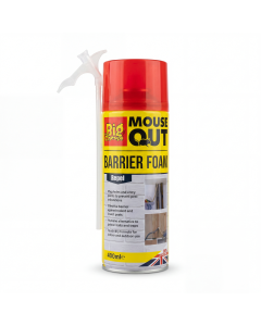 The Big Cheese Mouse Out Barrier Foam - 400ml, Non-toxic, child and pet safe deterrent