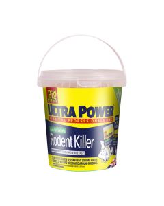 The Big Cheese Ultra Power Grain Bait Rodent Killer Sachets - 20g x 7, Effective and Discreet