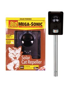 STV601 The Big Cheese Mega-Sonic® Solar Cat Repeller - Solar Powered Cat Deterrent,STV601 The Big Cheese Mega-Sonic® Solar Cat Repeller - Solar Powered Cat Deterrent