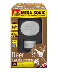 STV688 The Big Cheese Mega-Sonic® Deer & Wildlife Deterrent Motion Activated Repellent