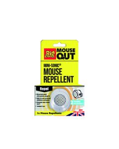 The Big Cheese Mouse Out Mini-Sonic Mouse Repellent - 24/7 Deterrent